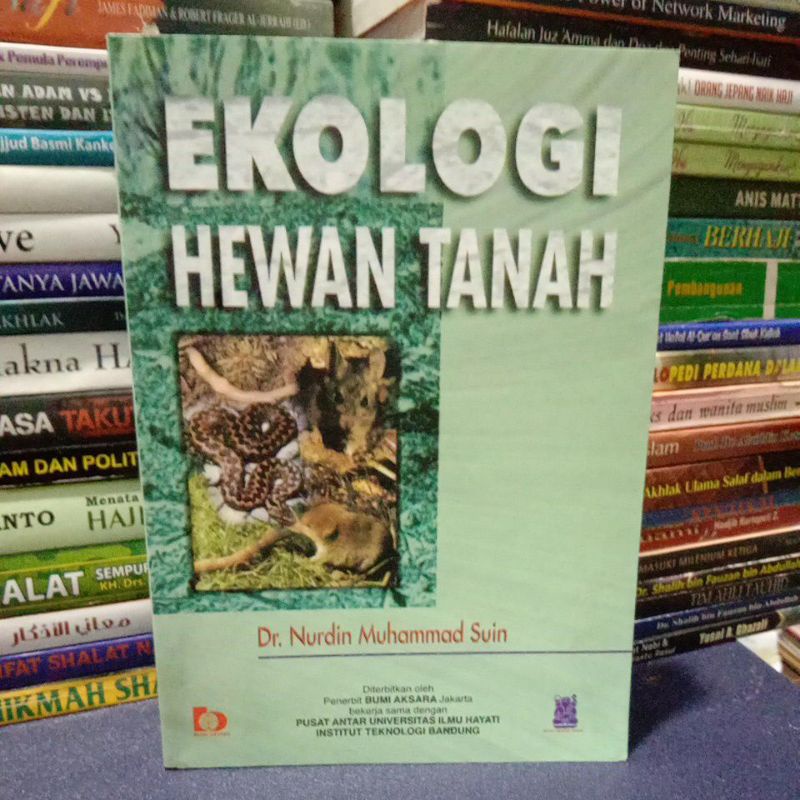 Jual Buku Original EKOLOGI HEWAN TANAH Bumi Aksara | Shopee Indonesia