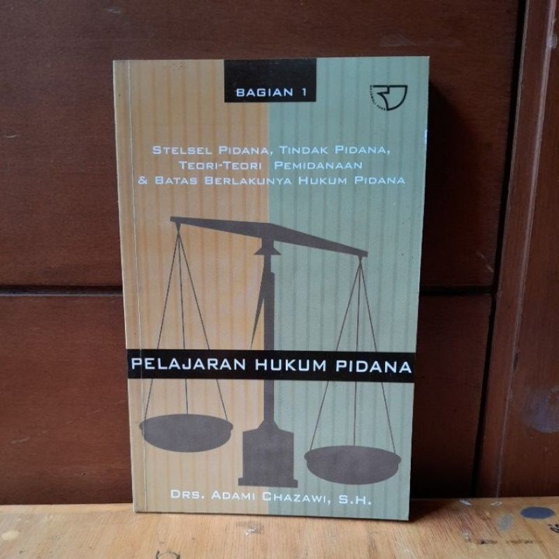 Jual Stelsel Pidana Tindak Pidana Teori Teori Pemidanaan Dan Batas