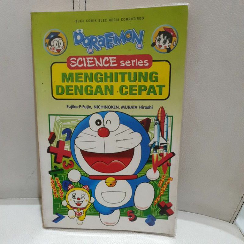 Jual BUKU BELAJAR MATEMATIKA DASAR SD bentuk komik doraemon science ...