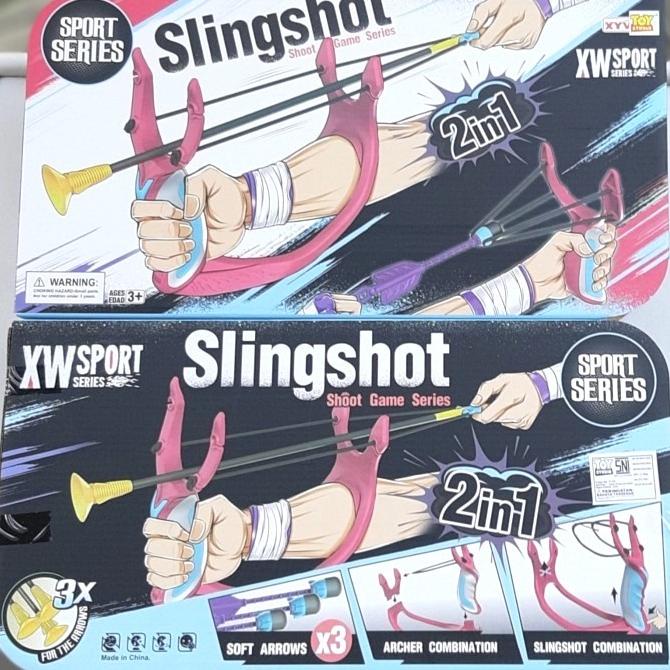 Jual Mainan Anak Tembak XW SPORT SERIES Shoot Game Panahan Soft Arrows