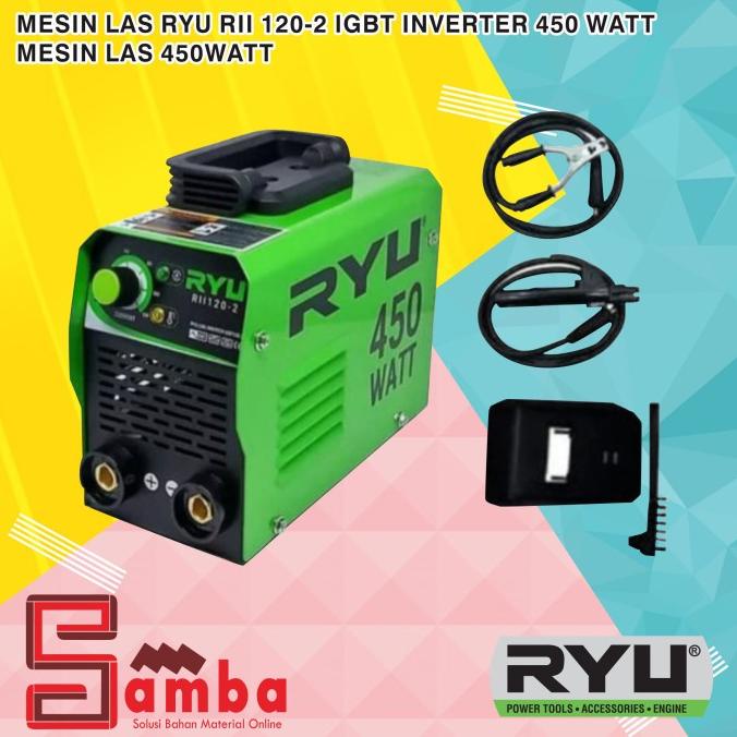 Jual Mesin Las Ryu Rii 120 2 Igbt Inverter 450 Watt Mesin Las 450watt Original Shopee Indonesia 9321