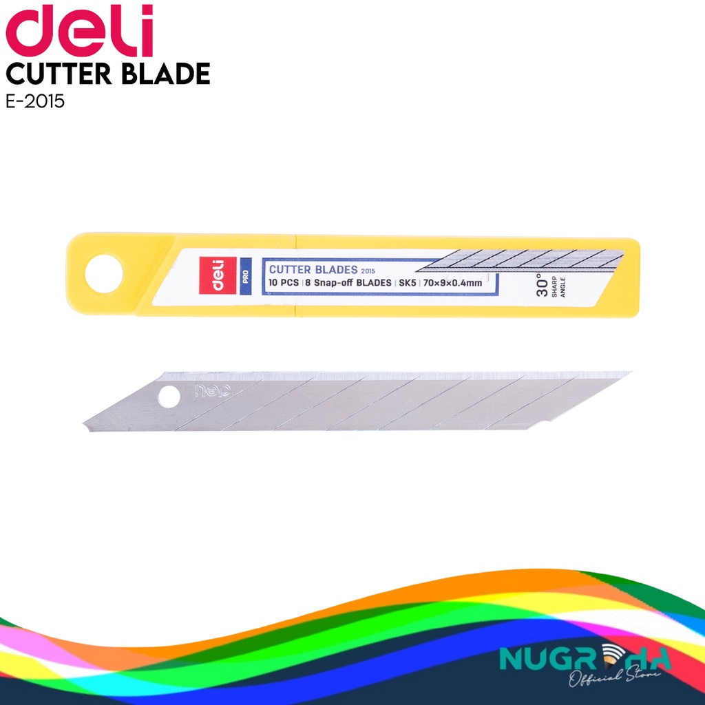 Jual Deli Isi Cutter / Pisau Cutter desain keras, kuat dan tahan lama ...