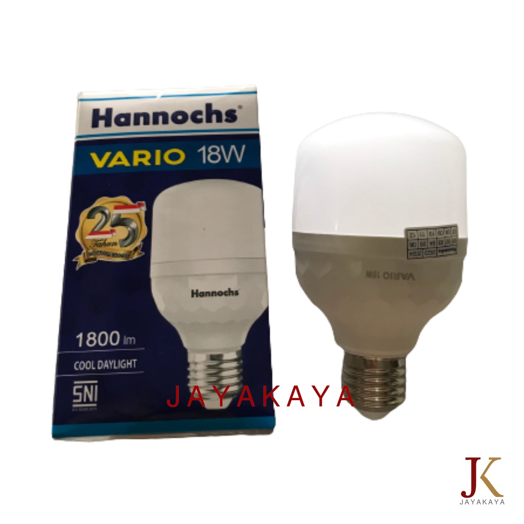 Jual Lampu Bolam Bohlam LED Vario Hannochs 6W 12W 18W 22W | Shopee ...