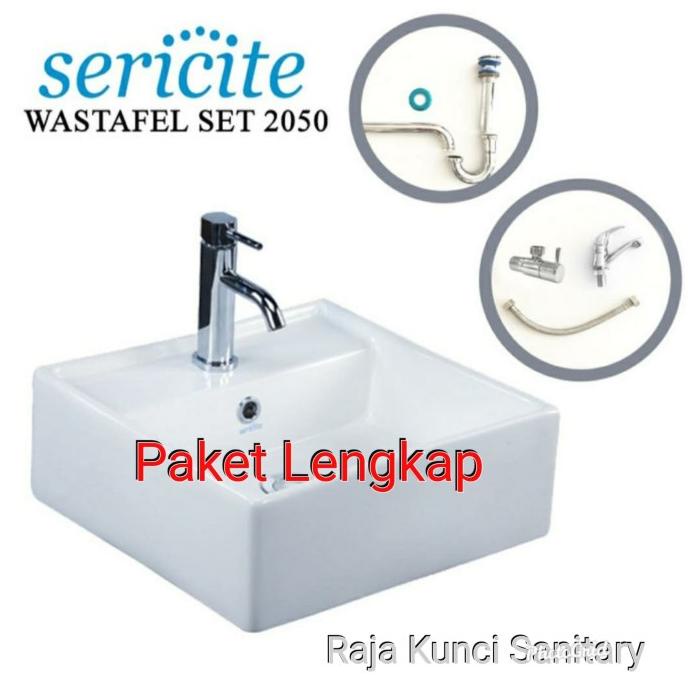 Jual Promo Wastafel Sericite 2050 Kotak Complete Set Shopee Indonesia 4882