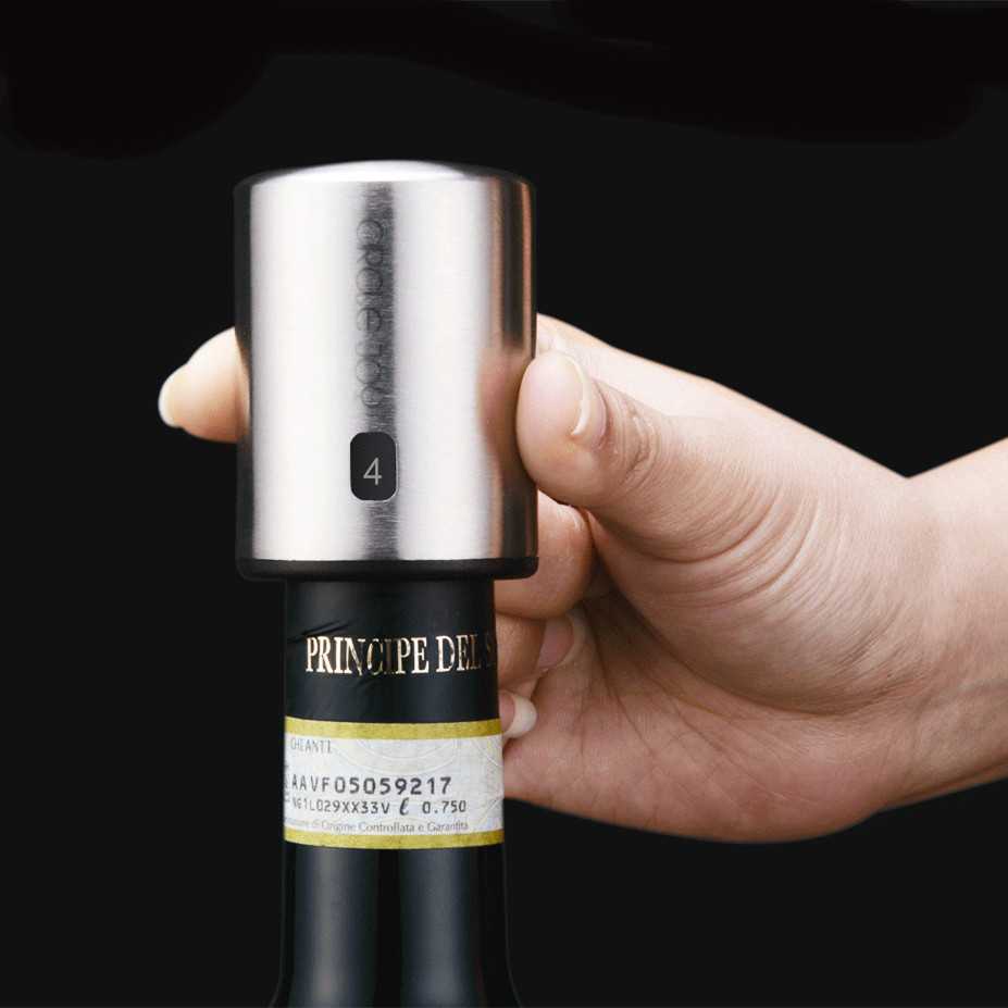 Jual Circle Joy Smart Vacuum Stopper Tutup Botol Stainless Steel - CJ ...