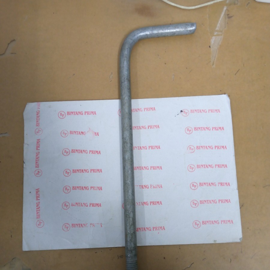 Jual Bolt Anchor / Baut Angkur M16 X 40cm Hotdip Galvanis Plus Mur ...