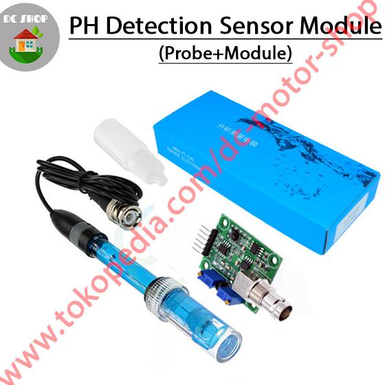 Jual Ph Meter Detection Detector Sensor Probe Modul Arduino (Probe ...