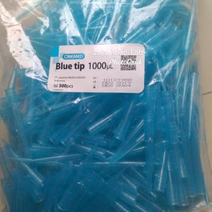 Jual Promo Blue Tips Tip Biru Micropipette Mikropipet Pak 1000 Ul 1 Ml