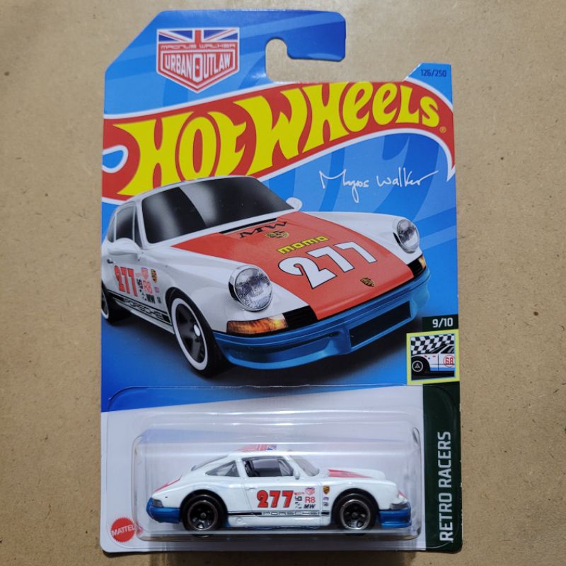 Hot Wheels Porsche 911 – Retro Racers 9/10 – Édition Magnus Walker – Carte Courte 2023