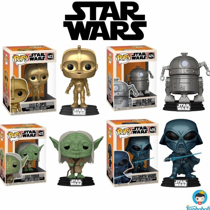 Jual Funko Pop Set Promotion Star Wars Concept Series Ralph Mcquarrie Shopee Indonesia