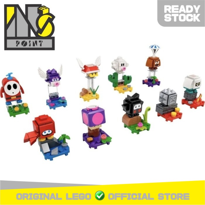 Lego mario character best sale packs series 2 codes