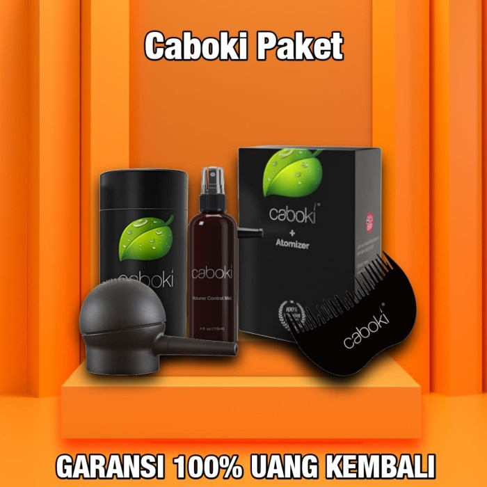 Jual New Caboki Hair Building Fiber 30gr Original USA - Hitam | Shopee ...