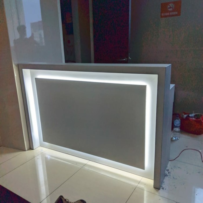 Jual Meja Kasir/Receptionist/Resepsionis/Meja Kerja | Shopee Indonesia