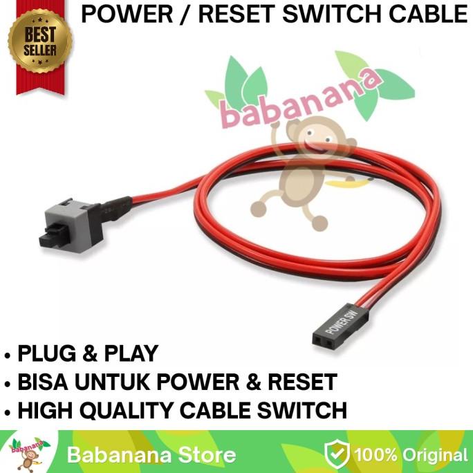 Jual Kabel Front Panel Switch Power Reset Button Untuk Pc Cpu Komputer