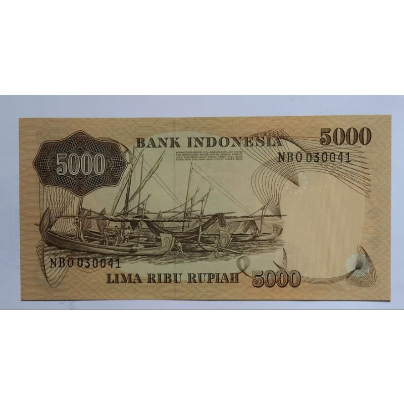 Jual Uang Kuno 5000 Rupiah Penjala | Shopee Indonesia