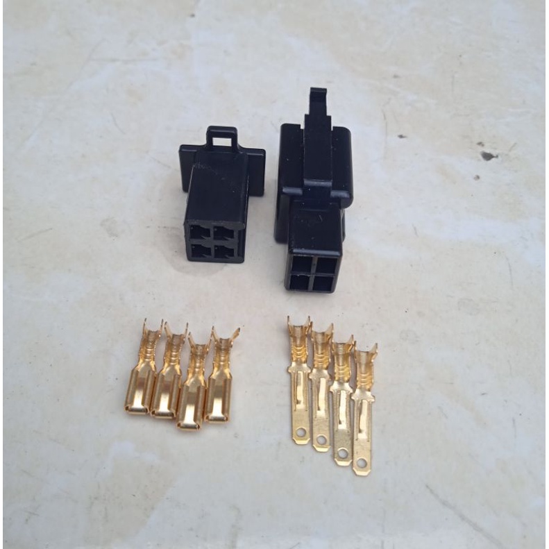 Jual SOKET 4 PIN HITAM | Shopee Indonesia