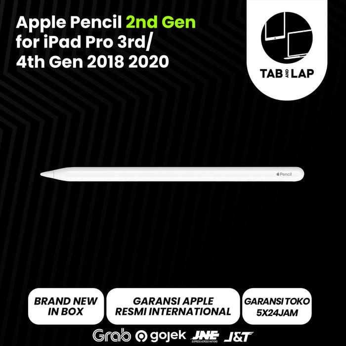 Terlaris Apple Pencil (2Nd Gen) For Ipad Pro 11 Dan Inch Original  Bnib