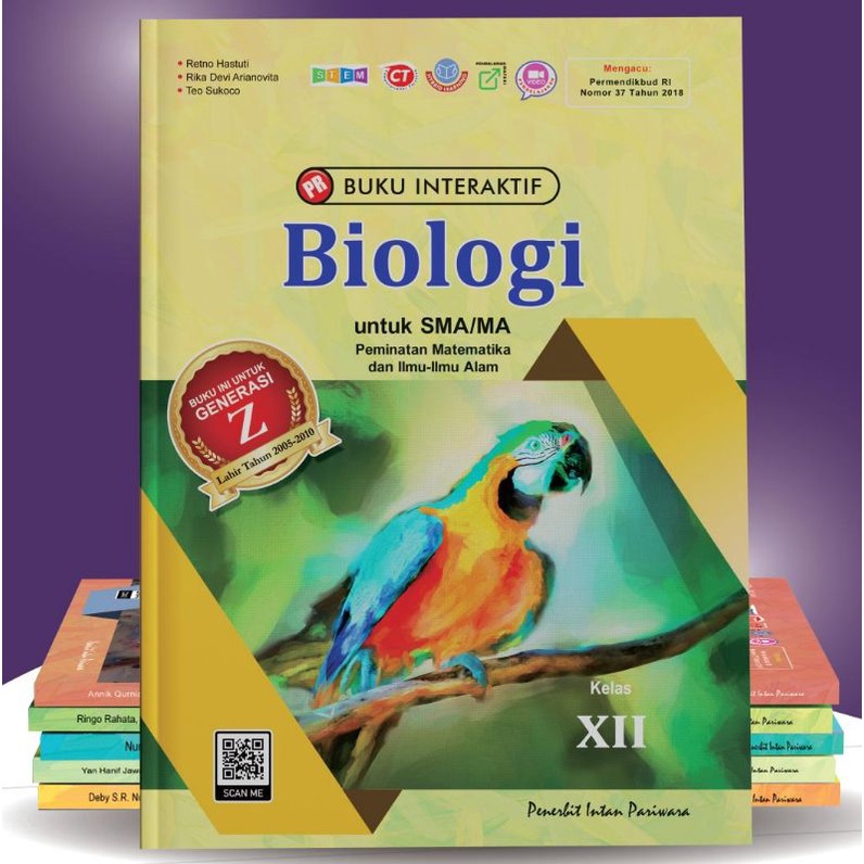 Jual Buku PR/LKS Biologi Kelas XII/12 Semester 1 Kurikulum K13 Intan ...