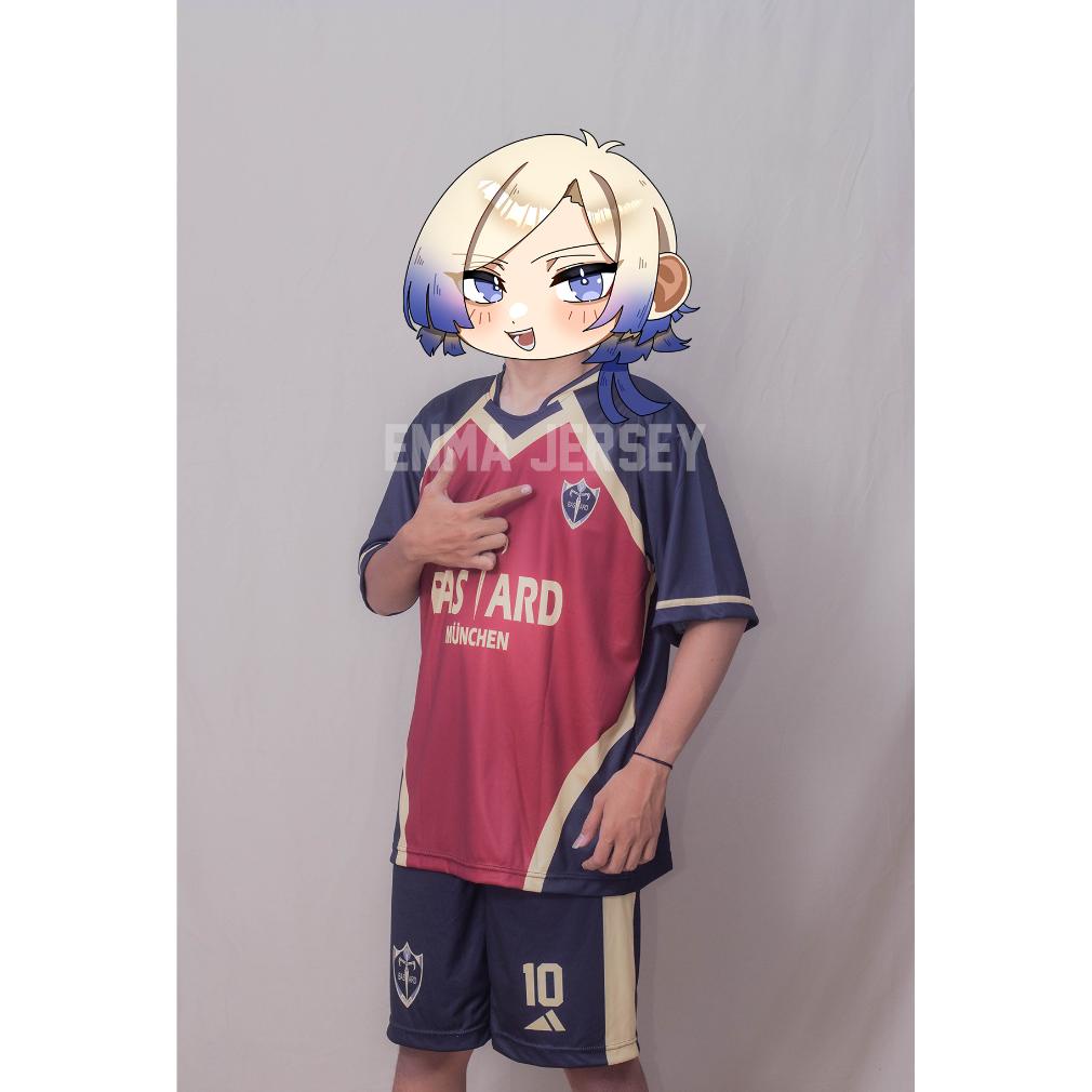 Jual Jersey Anime Blue Lock Bastard Munchen Bisa Custom Nama Dan