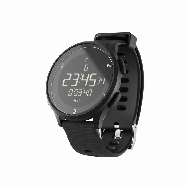 Jual Decathlon Kalenji Stopwatch Lari W500M Hitam 8602734 Shopee