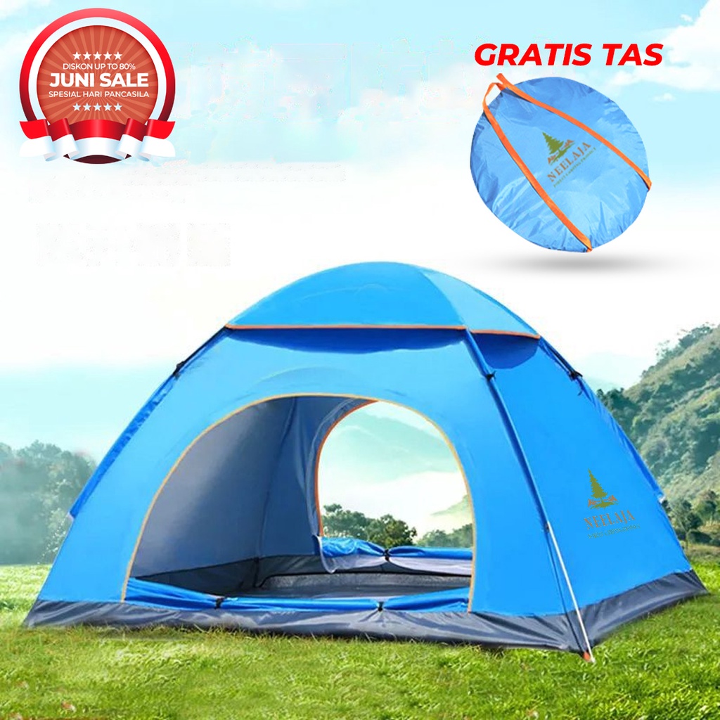 Jual Dds Infinity Tenda Camping Zp 6 Kapasitas 4 6 Orang Tenda Otomatis Outdoor And Indoor Tenda 9164