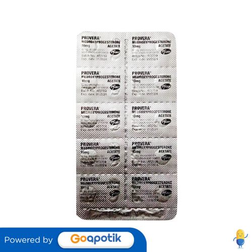 Jual PROVERA 10 MG BLISTER 10 TABLET | Shopee Indonesia