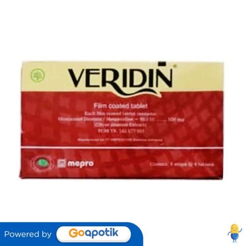 Jual Veridin Box 30 Tablet | Shopee Indonesia