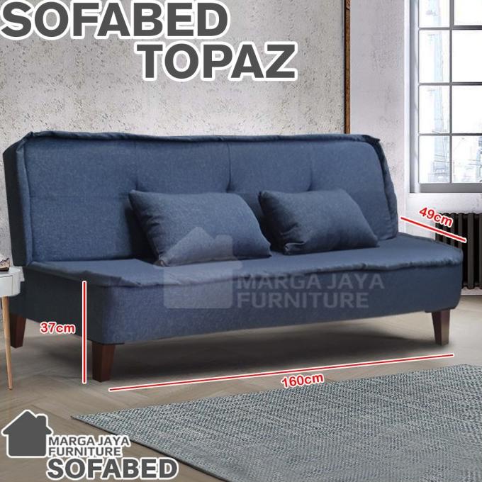 Jual Sofa Bed Topaz Minimalis Sofabed Lipat Kursi Tamu Santai | Shopee ...