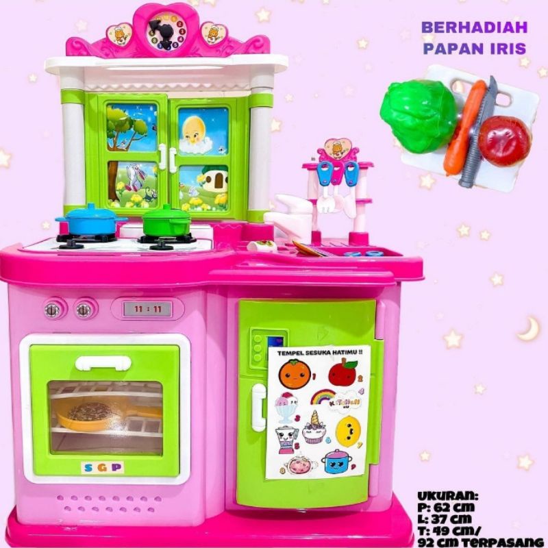 Jual Mainan Kitchen Set Anak SNI/Kitchenku/Mainan dapur anak peralatan ...