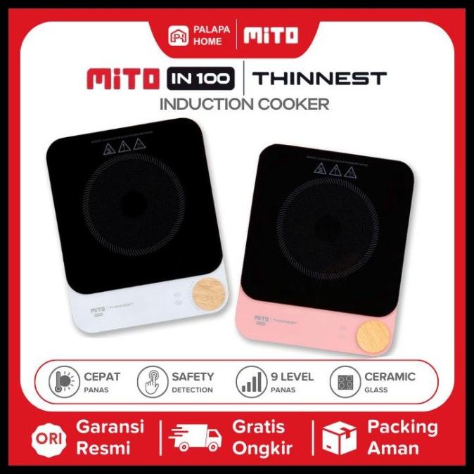 Jual Mito Induction Cooker In In Kompor Induksi Listrik Portable Bershakame Shopee