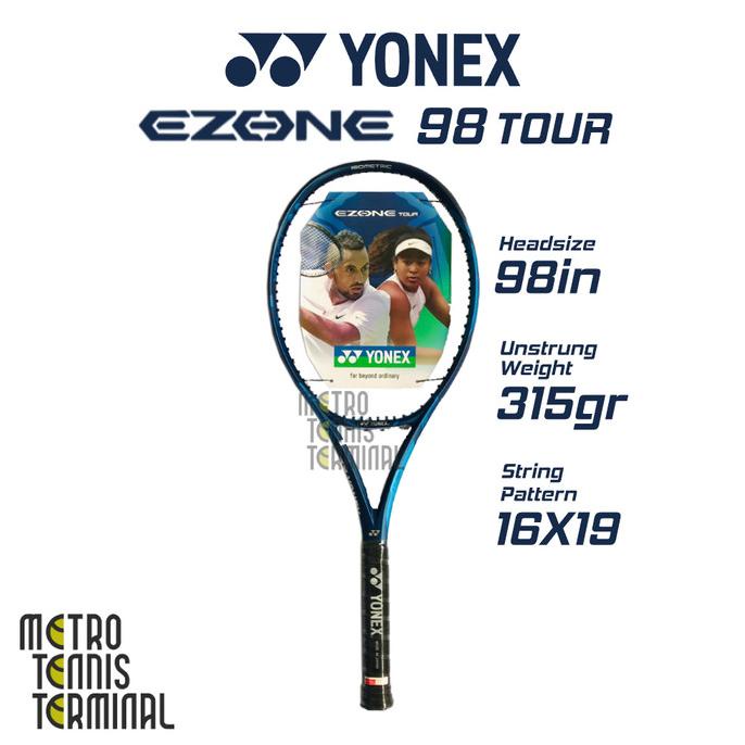 Jual Yonex Ezone 98 Tour Deep Blue 2021 ( Raket Tenis ) | Shopee Indonesia