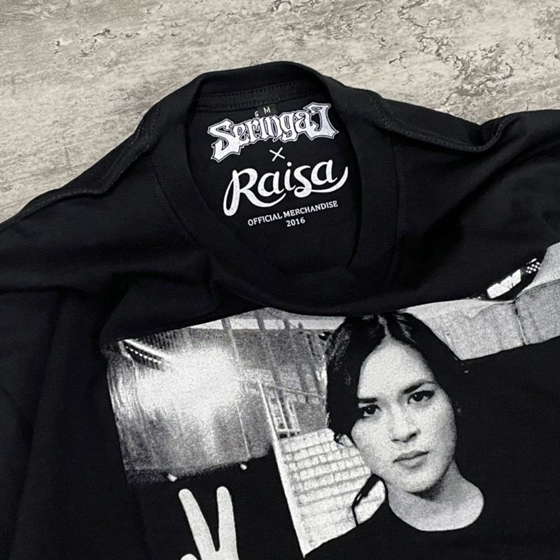 Jual [COD] Raisa x Seringai Tshirt - Black | Original Merchandise ...
