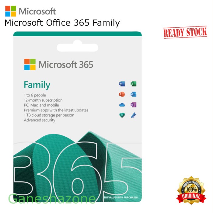 Jual Microsoft Office 365 Family POSA | Shopee Indonesia