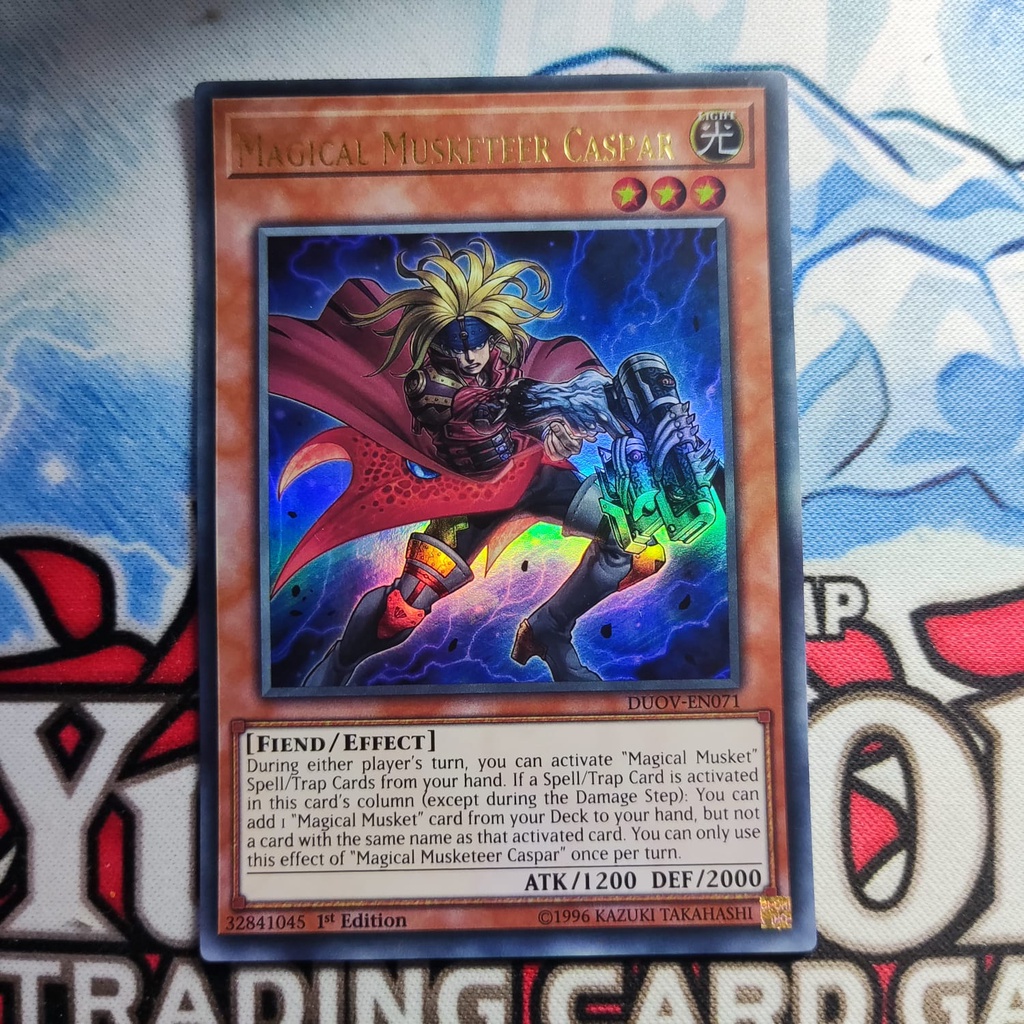 Magical Musketeer Caspar - DUOV-EN071 - Ultra Raro - 1ª Edición