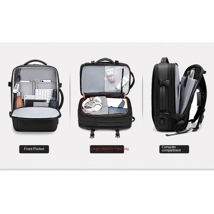 Jual OUTWALK 1020 Premium Expansion Travel Bag - Tas Laptop Backpack 17 ...