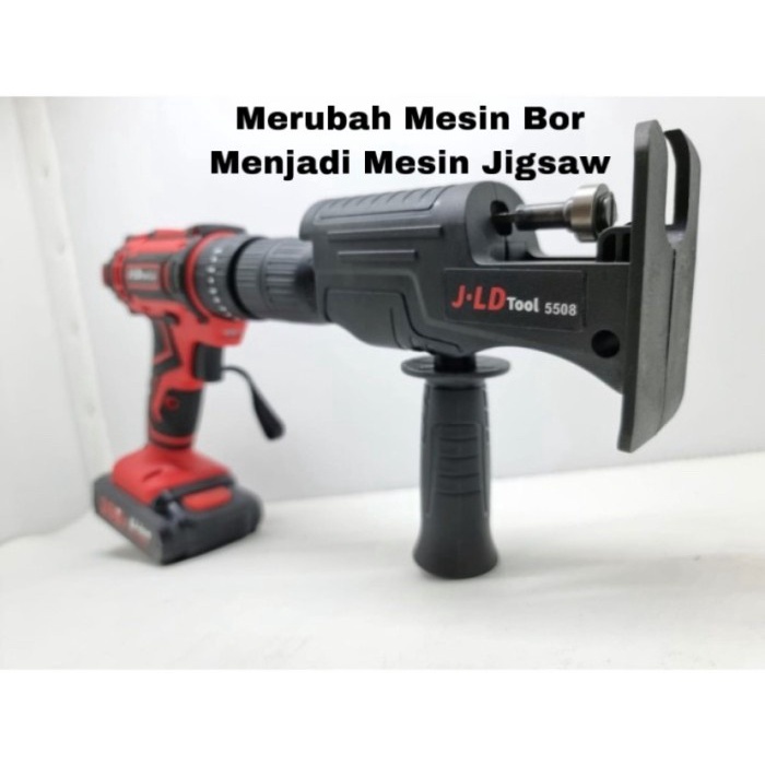 Jual Adaptor Bor Reciprocating Saw Jld Jigsaw Gergaji Potong Kayu