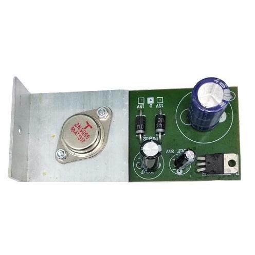 ELL009 KIT Power Supply 5A 12V DC - UN 255 1 Transistor Jengkol Regulator  5A +++