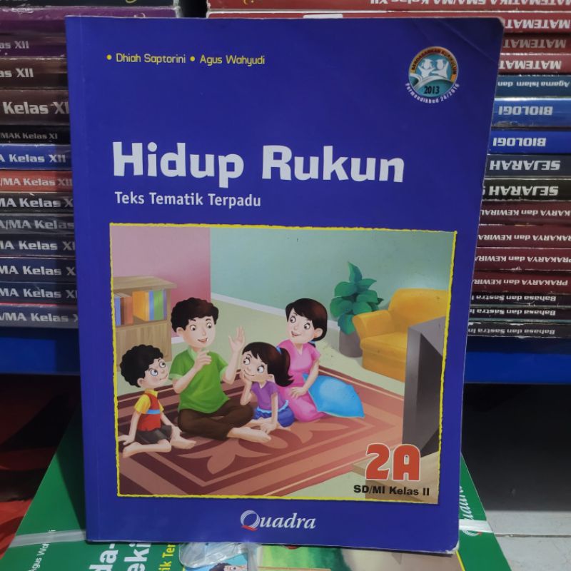 Jual BUKU BEKAS TEST TEMATIK TERPADU KELAS 2 SD QUADRA K13 REVISI ...