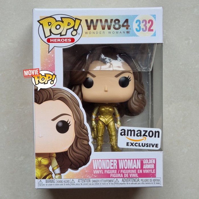 Jual Funko Pop Ww84 Wonder Woman 1984 Golden Armor Metallic Exclusive