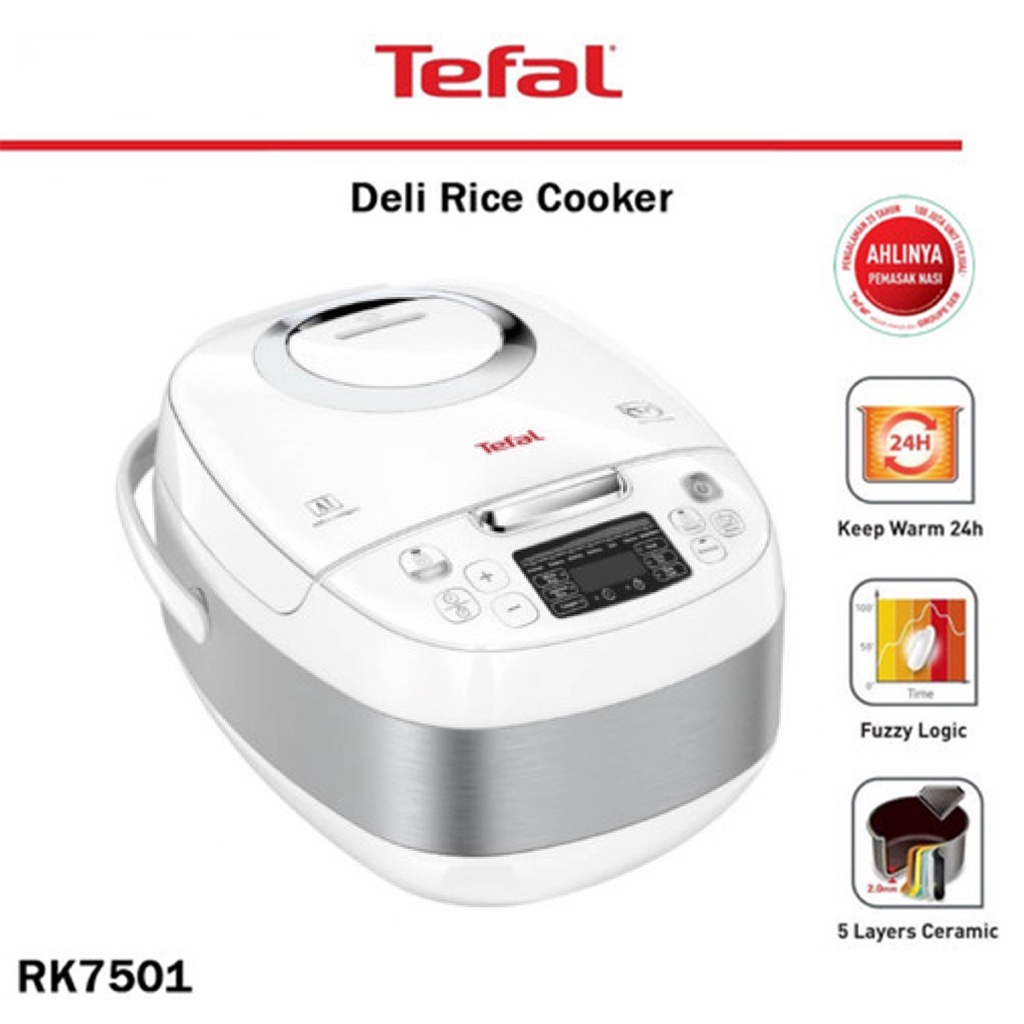 Jual Tefal Deli Rice RK7501 Rice Cooker Penanak Nasi Magic Com