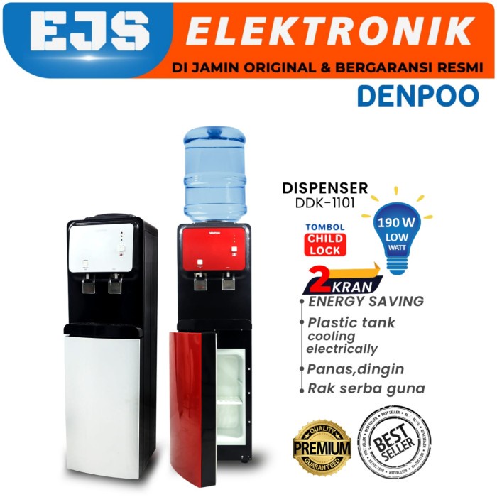 Jual Dispenser Galon Atas Denpoo Ddk Electro Non Kompressor