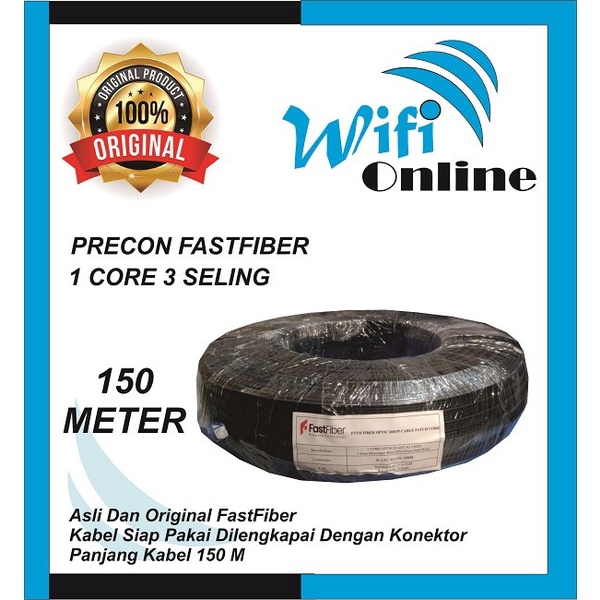 Jual Kabel Fiber Optik Fo Meter Precon Drop Core Shopee Indonesia