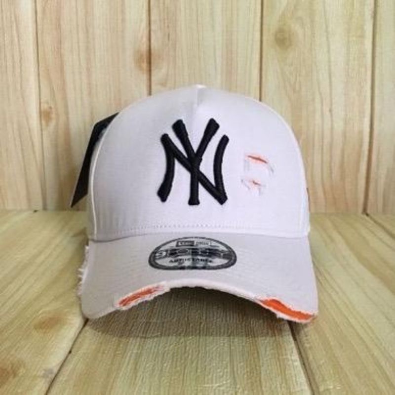 Jual TOPI NY NEW YORK NEW ERA RIPPED GRADE IMPOR MLB DAMAGE | Shopee ...