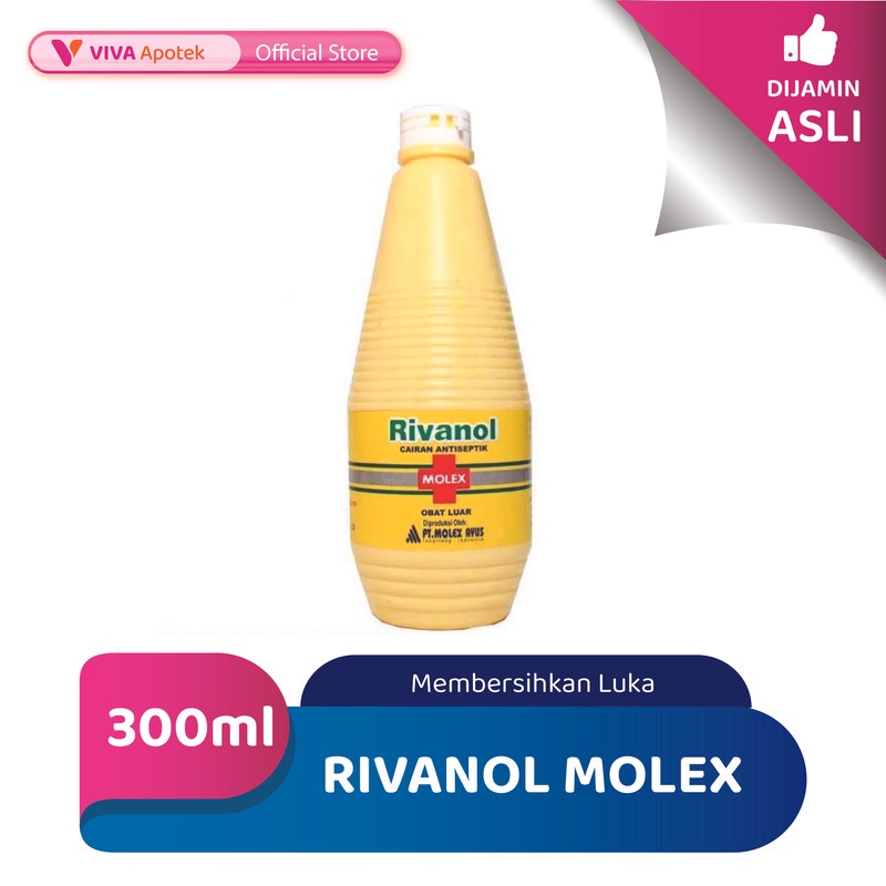 Jual Rivanol Molex untuk Membersihkan Luka (300 ml) | Shopee Indonesia