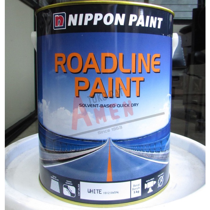 Jual Nippon Paint Roadline Paint Kg Merah Hijau Cat Marka Jalan