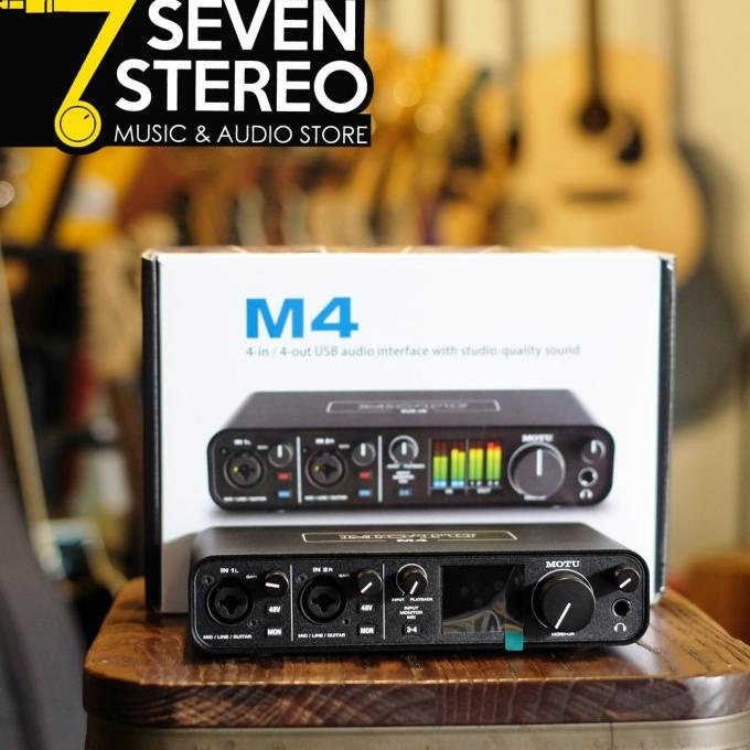 Jual MOTU M4 - 4 in 4 out Audio Interface Type C with ESS Sabre32 Ultra ...