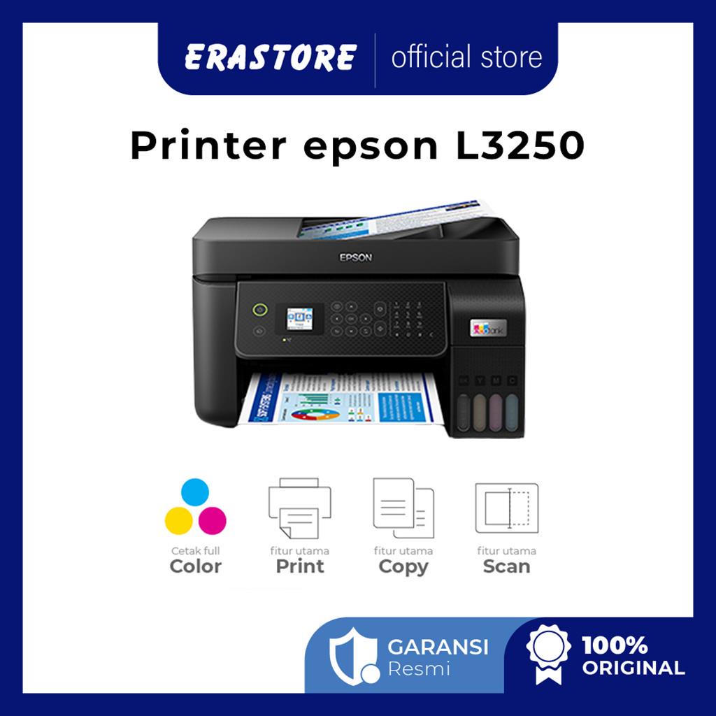 Jual Epson EcoTank L3250 A4 Wi-Fi All-in-One Ink Tank Printer | Shopee ...