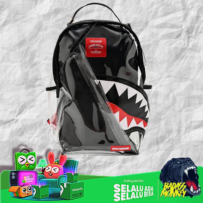 SPRAYGROUND SHARKS IN PARIS VANQUISH BACKPACK (DLXV) - Shark Bag - Limited  Ed.