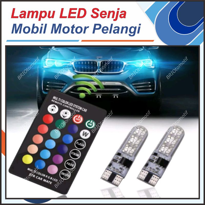 Jual Lampu Kota Senja Rgb Remote Pelangi Warna Warni T Led Warna