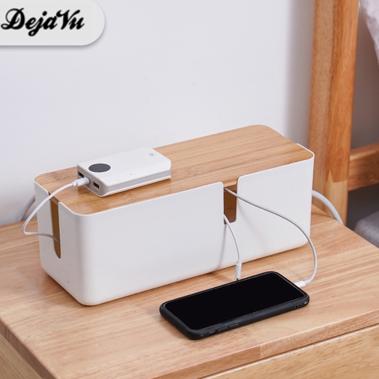 Jual HARGA BERSAHABAT!. Dejavu Kabel Box Charger Tempat Kabel Meja ...